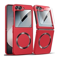 Amazon.com: MAKAVO for Samsung Galaxy Z Flip 6 Case, Flip 7