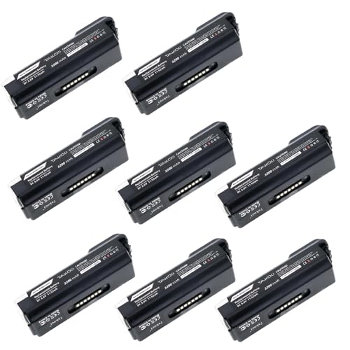 Youejoeq (8pcs) High-Capacity 3200mAh Battery for Ze'bra RS6000, WT6000, WT60A0, WT6300 | Replaces BT000262A01, BTRY-NWTRS-33MA