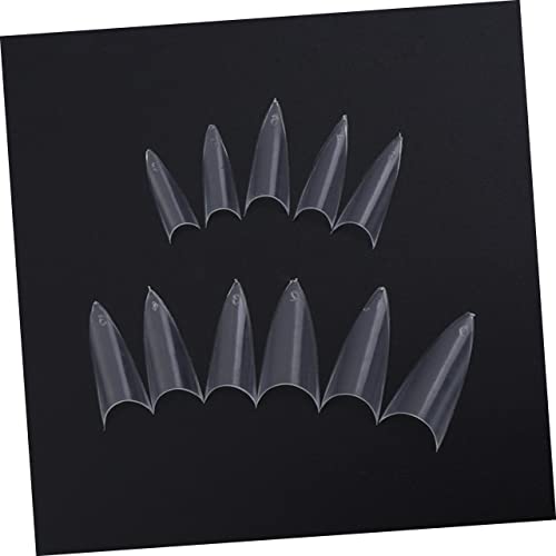 Healeved 500 Unidades falsa unhas postiças unhas gel Acessórios para unhas dicas unhas falsas dicas