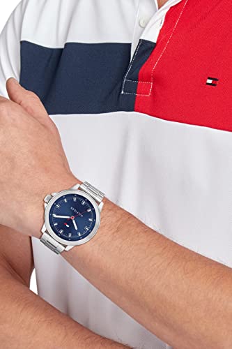 Image of Tommy Hilfiger Navy Blue Dial Analog Watch for Men