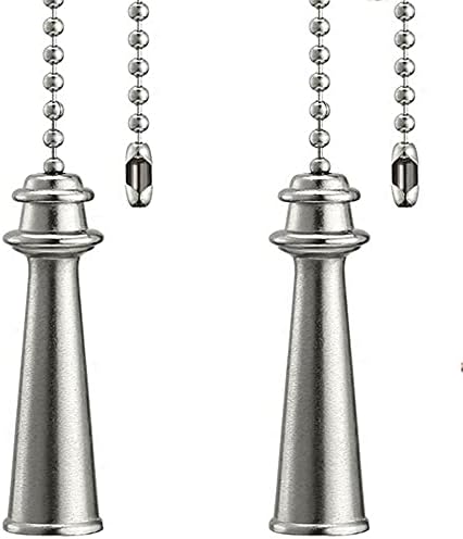 4 Pcs Fan Pull Chain Extension 12 Inch Metal Ceiling Pull - View #5