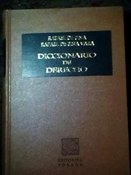 Unknown Binding Diccionario de derecho (Spanish Edition) [Spanish] Book