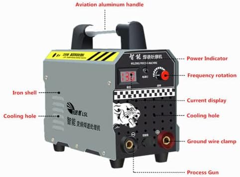 Weld Processing Machine Weld Bead Processor Argon Arc Spot Welder Cleaner 220V