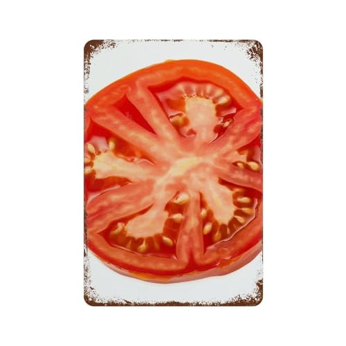 Tableau à suspendre en métal tomate de qualité supérieure pour salon élégant - 2
