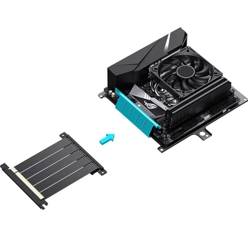 Gabinete RXJPASD modelo MDEBNMFJN compatible con placas Mini ITX, construcción de aluminio, tamaño compacto NV10 Silver miniatura 7