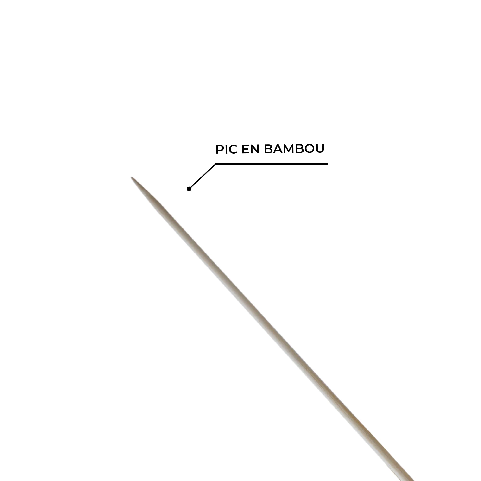 100 Spiedini In Bambù Cook'in Garden – Lunghezza 30 Cm, Riciclabili, Per Carne, Pollame E Pesce