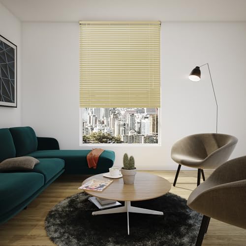 Opiniones y reviews de Persianas Precios Home Depot los mejores 5. 42 REGGIA Persiana Horizontal PVC para Ventanas 1.2m Alto x 1.2m Ancho Marfil