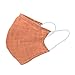 Pranamasks 5 Pack Pure Linen Mask in Checks, Reusable Washable Triple Layer with Filter Included