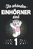 1. Geburtstag Einhorn Notizbuch: 120 Seiten Kariert - Geburtstagskind Geburtstagsspruch Geburtstagsgruß Spruch Kindergeburtstag