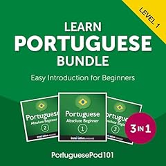 Learn Portuguese Bundle: Easy Introduction for Beginners (Level 1) Audiolibro Por Innovative Language Learning LLC arte de portada