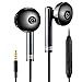 Produktbild In Ear Kopfhörer, Ohrhörer mit Mikrofon, Stereo Bass Ohrhörer, Hochauflösende, mit Rauschunterdrückung für Galaxy, Huawei, MP3 und alle Anderen 3.5 mm Audiogeräte