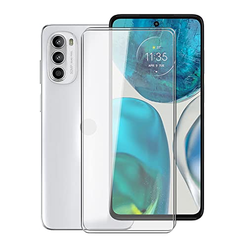 WXPPJ Vidrio Templado para Motorola Moto G52 (6,6'), [2 Piezas] Templado Protector de Pantalla para Motorola Moto G52, Antiarañazos, Dureza 9H, Antihuellas, Cristal Templado HD Ultra Resistente.