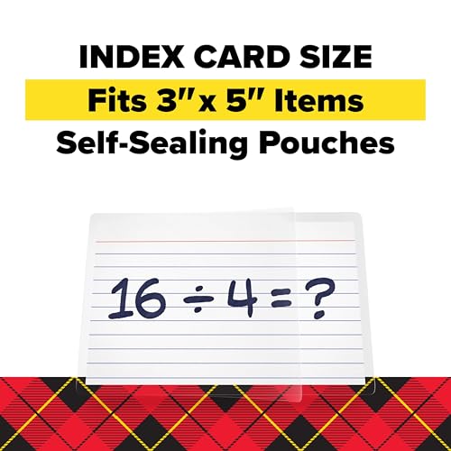 Scotch Self Seal Laminating Pouches 3 x 5 Index Card Size, 25-Pack - image 2
