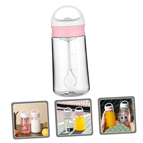 Generic 5 Unidades garrafa de shaker gym garrafa de agua academia copo para mexer bebidas bebida de