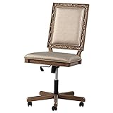 ACME Furniture Orianne Executive Office Chair, Champagne PU and Antique Gold