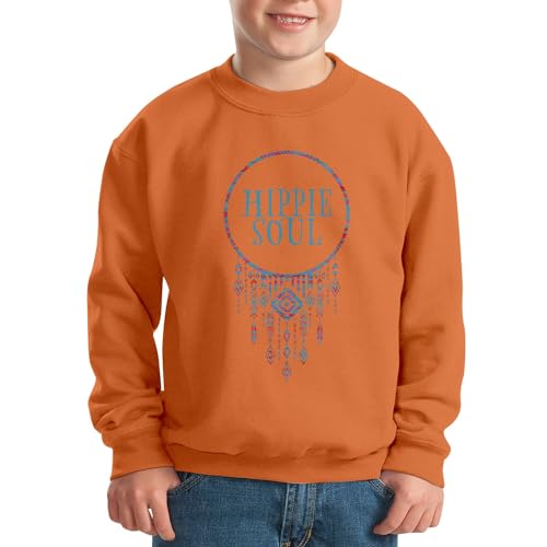 Sweatshirt Enfant Hippie Soul vêtement pull enfant motif rétro l'âme d'un hippie