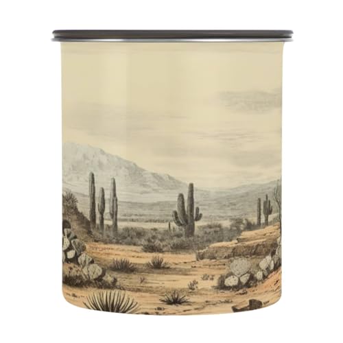 Bote de café ATTX acero inoxidable 900 ml con tapa hermética