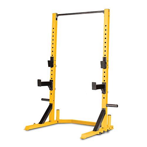 CAP Barbell FM-8000F Deluxe Power Rack, Yellow CAP Barbell FM-8000F Deluxe Power Rack, Yellow