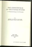 The Constitution of the United States 0844613983 Book Cover