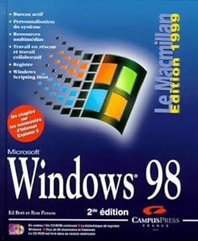 Windows 98 2ème Edition - Edition 1999 (CD rom)