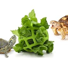 Turtle Feeder Ball - Slow Feeder Foraging Toy for Turtle Tortoise, Hanging Fruit Vegetable Treat Holder Tank Habitat Accessories