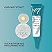 No7 Protect & Perfect Eye Cream - Intense Advanced Under Eye Cream for Dark Circles - Enriched with Hydrating Hyaluronic Acid and Nourishing Shea Butter to Revive Tired-Looking Eyes (0.5 Fl Oz)