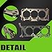 68284904AA Cylinder Head Gasket Set Fit for Jeep Gladiator Wrangler Grand Wagoneer Cherokee for Ram 1500 Promaster 1500 2500 3500 City Rapid Durango for Chrysler Pacifica 3.6L HGS1184 2016-2024