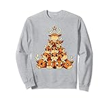 Cute Reindeer Pile Christmas X-Mas