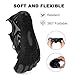 Hike Barefoot Shoes Womens Mens Pro Water Wide Toe Box Non-Slip Breathable Athletic Hiking Neuropathy Grounded Comfort wear New Footwear Black