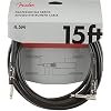 Fender”Professional Series” Câble Instrument – 4.5m – Droit/Angle – Noir 990820059