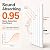 AUTORIFIC Acoustic Panels Self-Adhesive,11.8”x15.7”x0.35”, White, 12 Pack