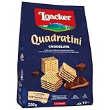 Loacker Quadratini Chocolate Wafer Cookies, 8.82 Ounce
