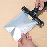 Dry-Packs 1-Pint, 5"x7" Mylar Bags and 20cc Oxygen Absorbers, 200 Pack For Food Shipping & Storage, One, Silver