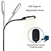 Twinkle Star Gooseneck Floor Lamp Dimmable LED Standing Lamp, Reading Lamp for Living Room