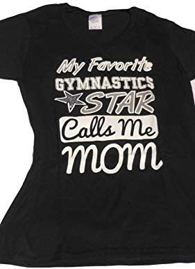 My Favorite Gymnastics Star Calls me MOM (Medium, Black)