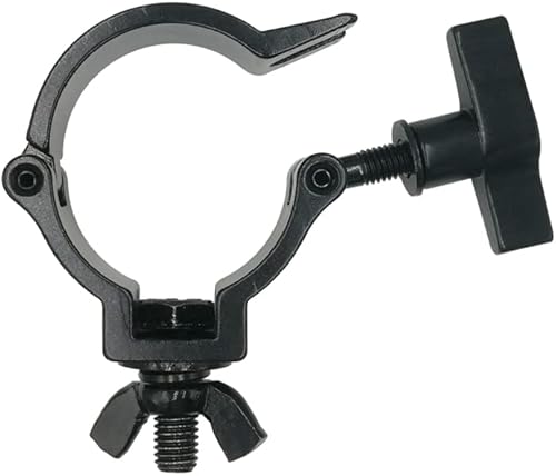 Miniatura 7 de Abrazadera de iluminación de escenario 2 pulgadas abrazadera de luz DJ ajuste tubo OD 1.890-2.008 in Heavy Duty 220lbs braguero abrazadera