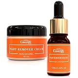 HIBROU Wart Remover Set Cream and Lotion, Fast-Acting Salicylic Acid Wart Removal Liquid Treatment L