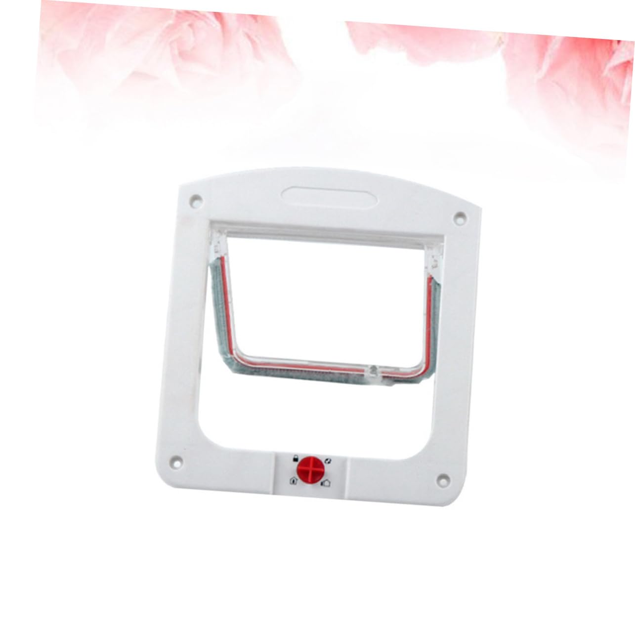 BESPORTBLE Practical Pp Material Cat Door Keep Door Cracked Open for Cat Pet Hole