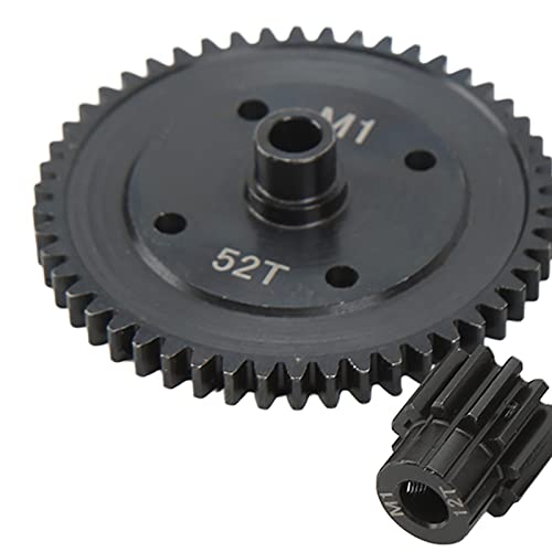 Engrenagem de esporão 52T, engrenagem de pinhão Mod1 antiferrugem de 5 mm com chave inglesa para car