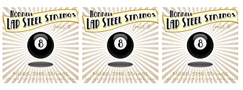 Joe Morrell Premium JMLS-8 8-String Lap Steel String Set (3 Pack)