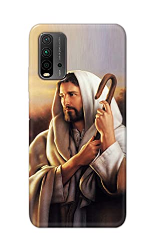 Image of PRINTFIDAA Catholic Image of Jesus Christ from Slovakia Hard Back Cover for Redmi 9 Power Back Cover -(P6) KAT1003