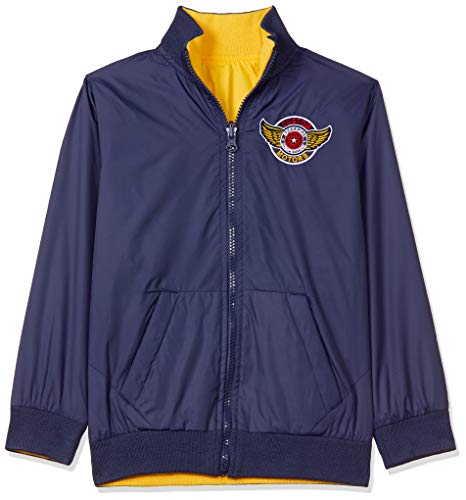 Image of Amazon Brand - Jam & Honey Boy's Polyester Standard Length Jacket