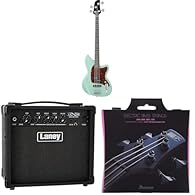 Top/back/body. Poplar body Fretboard. Jatoba fretboard/White dot inlay Neck type, TMB4/Maple neck 15W of huge Laney tone through twin 5" loudspeakers 3-Band EQ for tonal sculpting Great punch from the onboard compressor 4 string Bass Guitar Strings w...