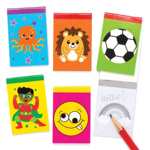 Baker Ross Pack économique de carnets de note assortis (Paquet de 20) - Mini jouets pour enfants AT906