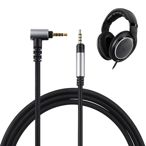 okcsc TCHD518 �w�b�h�z���P�[�u�� ���P�[�u�� �C���z���E�w�b�h�z���p SENNHEISER�p HD598�EHD558�EHD518�EHD598 Cs�EHD599�ɓK�� OFC 4�c ����2.0m 2.5mm �Б�L�^