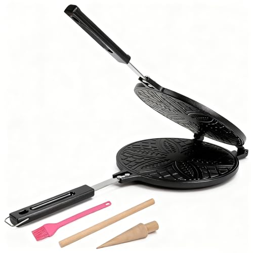 Image of Dyna-Living Waffle Cone Maker Ice Cream Bowl Maker, 7.9 