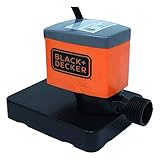 BLACK+DECKER Swimming Pool Cover Pump, 350 GPH Manual