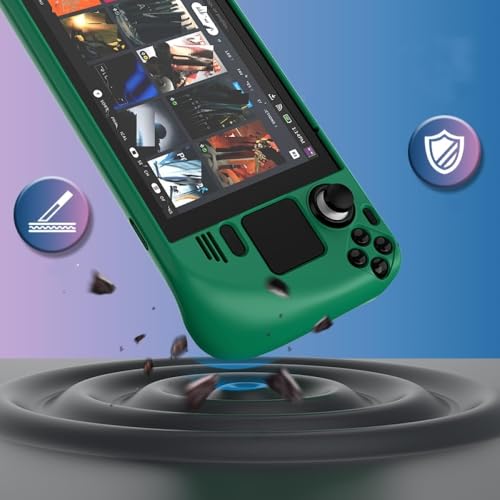 Funda Protectora para Steam Deck, Colorida Consola de Juegos de Mano Funda Anti-arañazos a Prueba de Polvo Cubierta Protectora con Soporte para Steam Deck Oled Accesorios (Rosa) - imagen 5