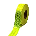 3M Diamond Grade 983 Scotchlite Contour Marking 50 mm Reflective Film Reflective Tape - Finest Folia (Selective Yellow, 1 Metre)