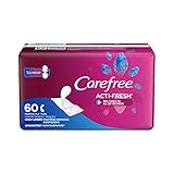 Carefree Body Shape Thin Unscented, 60 Count (Pack of 2)